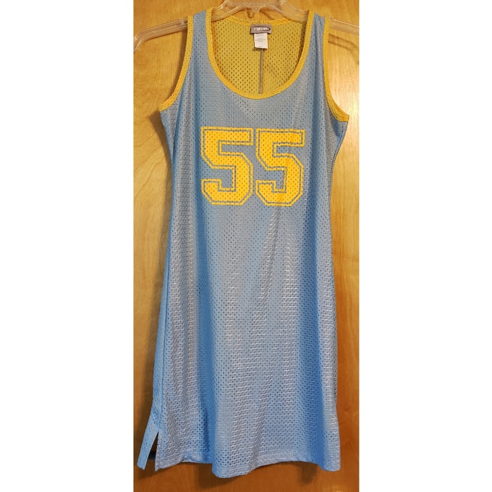 🌼JUST IN - Rave Blue & Yellow Jersey Dress - S🌼